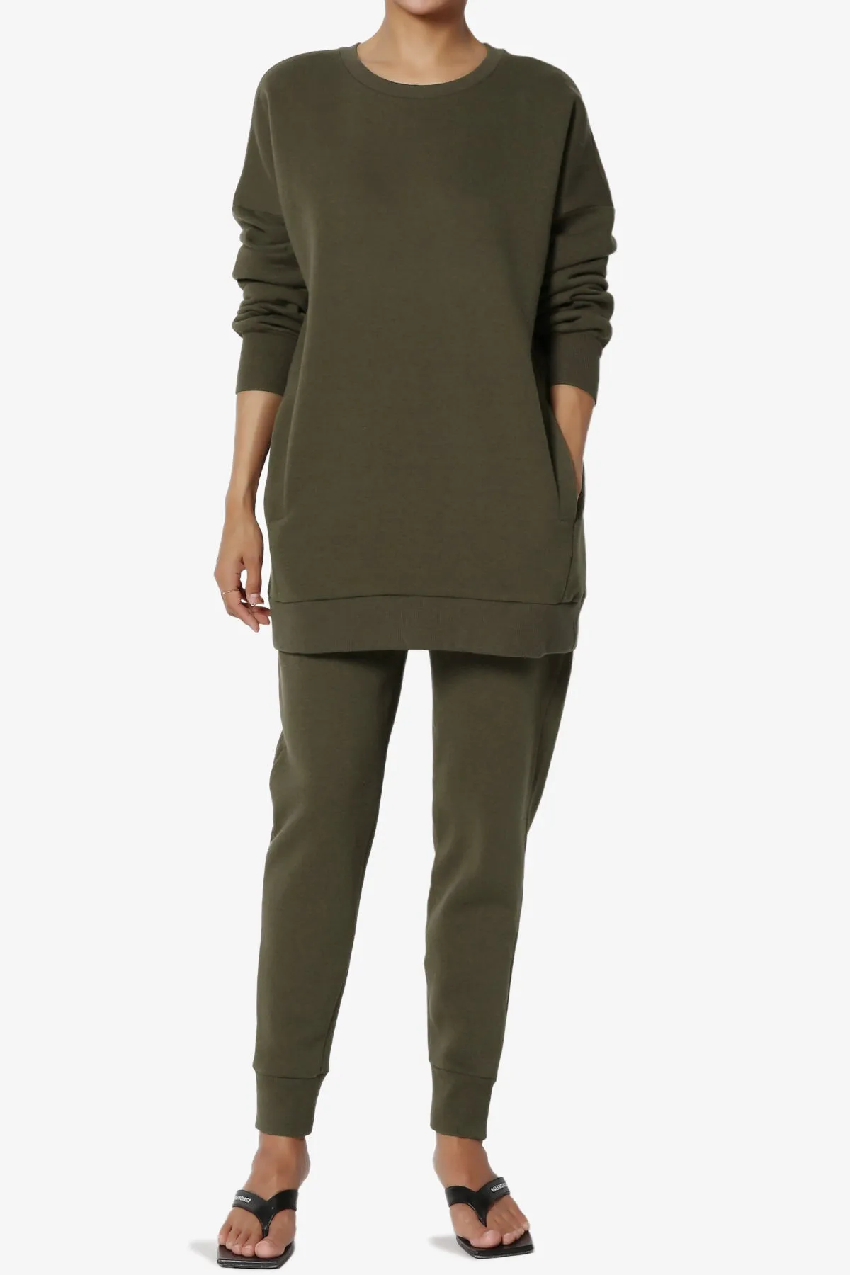 Accie Fleece Pullover & Jogger Set MORE COLORS