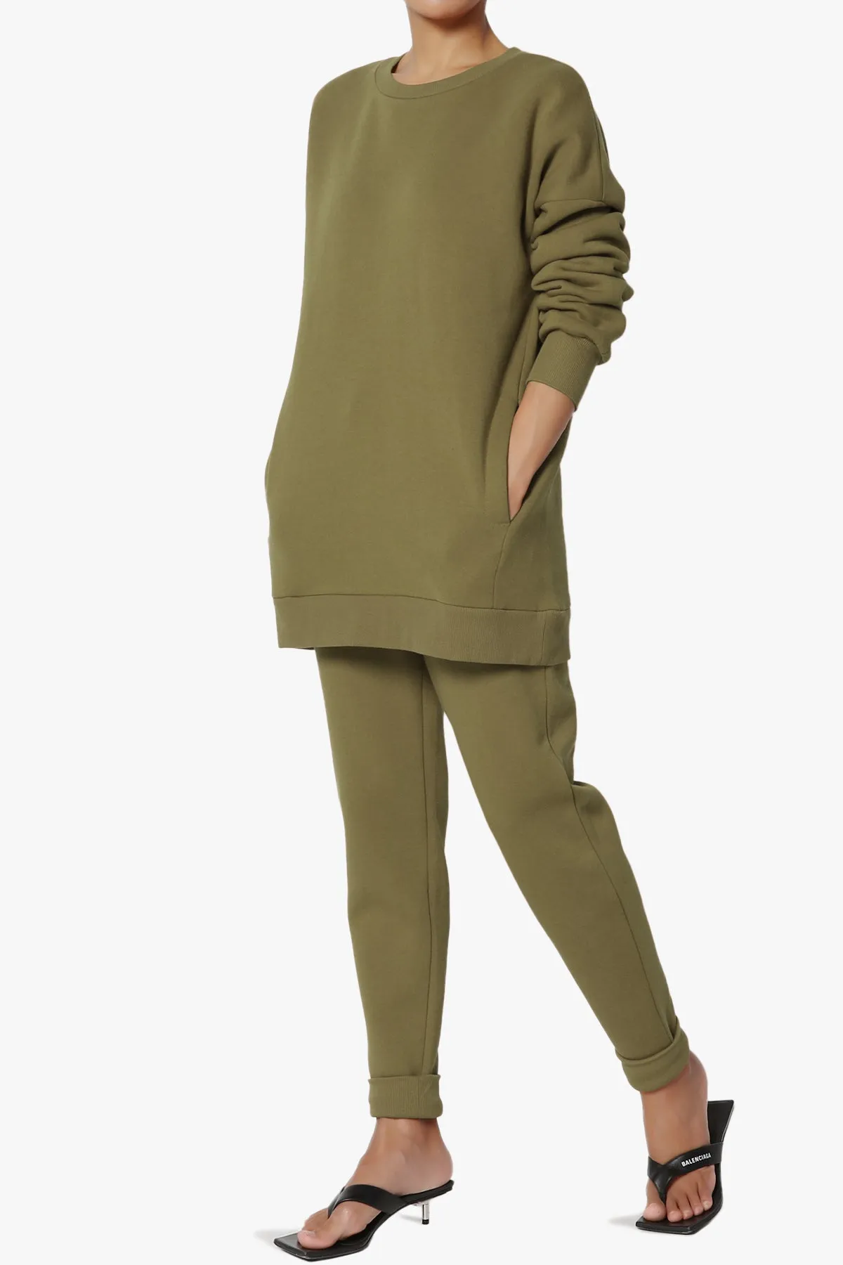 Accie Fleece Pullover & Jogger Set MORE COLORS