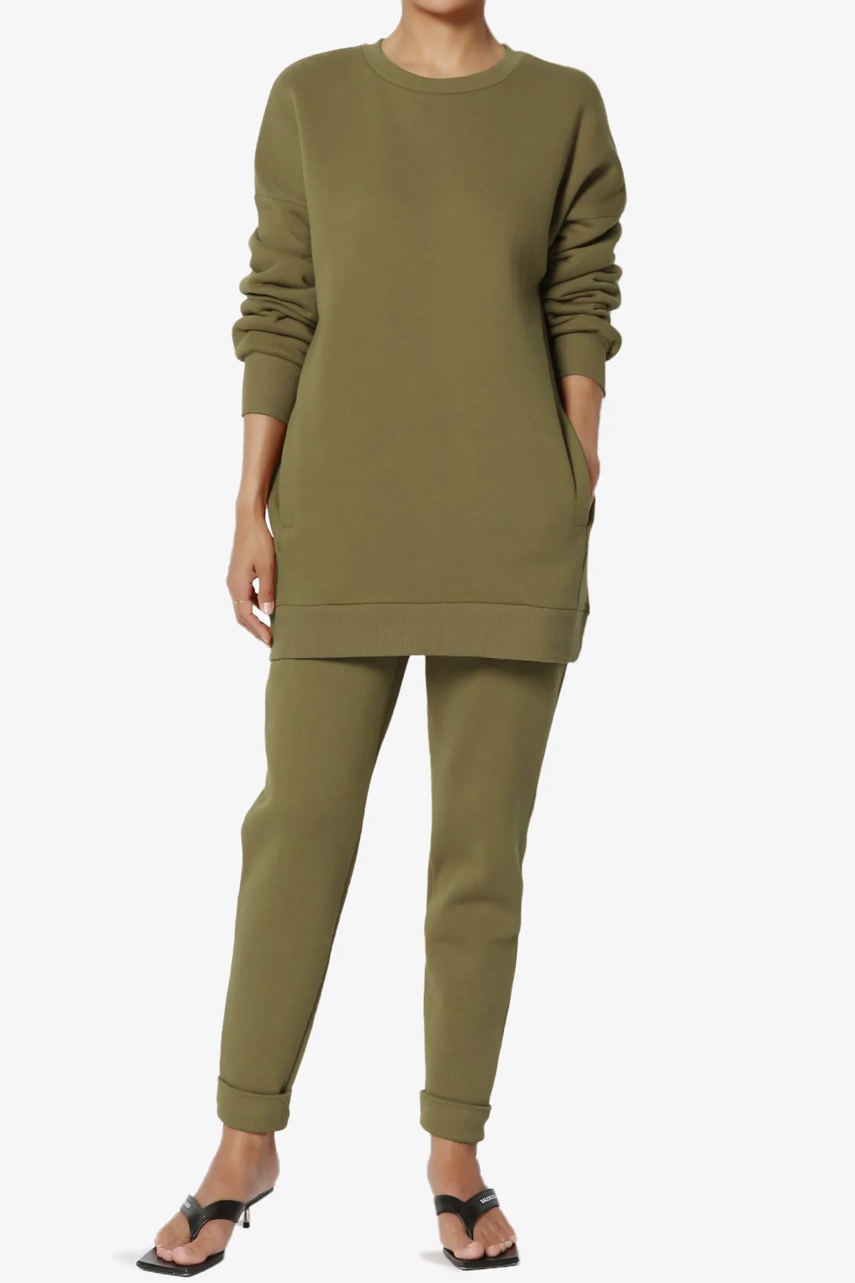 Accie Fleece Pullover & Jogger Set MORE COLORS