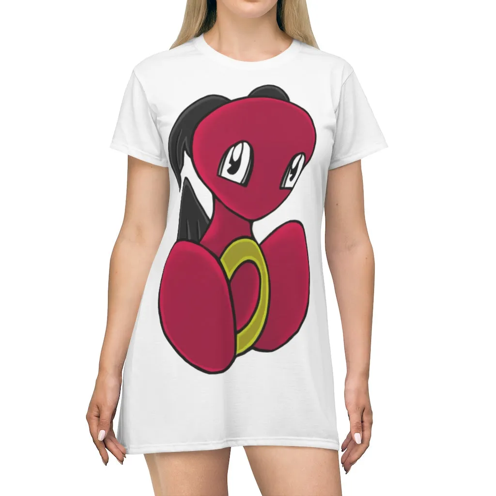 Baiyu All Over Print T-Shirt Dress