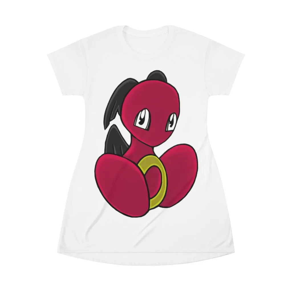 Baiyu All Over Print T-Shirt Dress