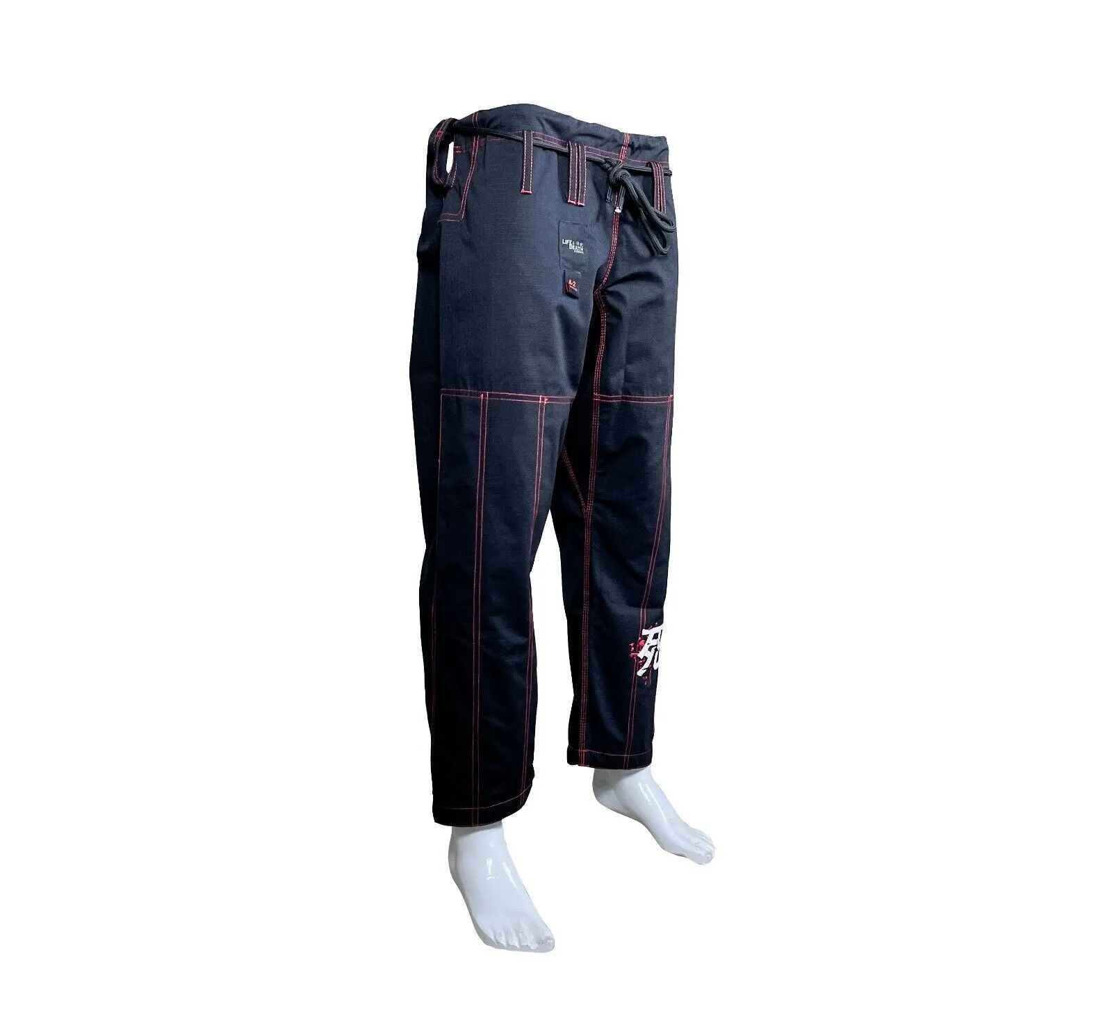 BRAZILIAN JUI JITSU GI UNIFORM BLACK -450GSM