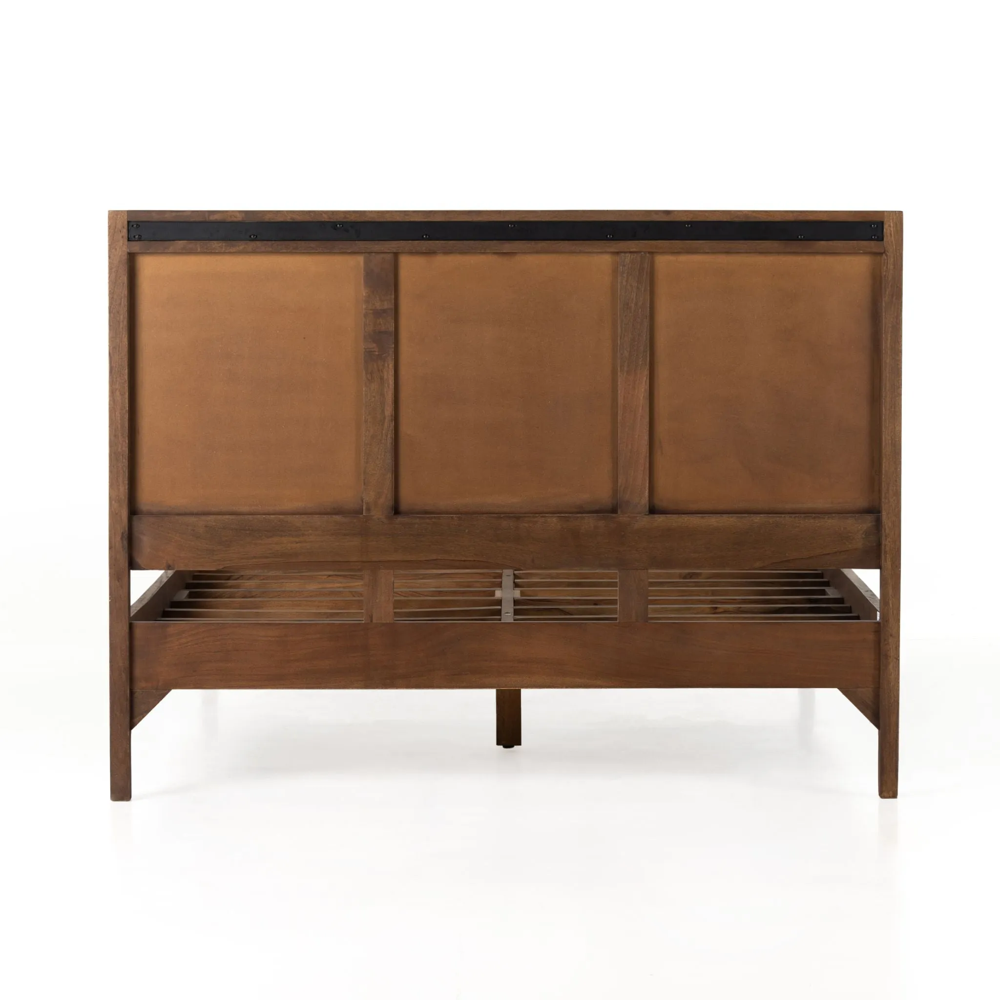 Brown Mango Caned Bed