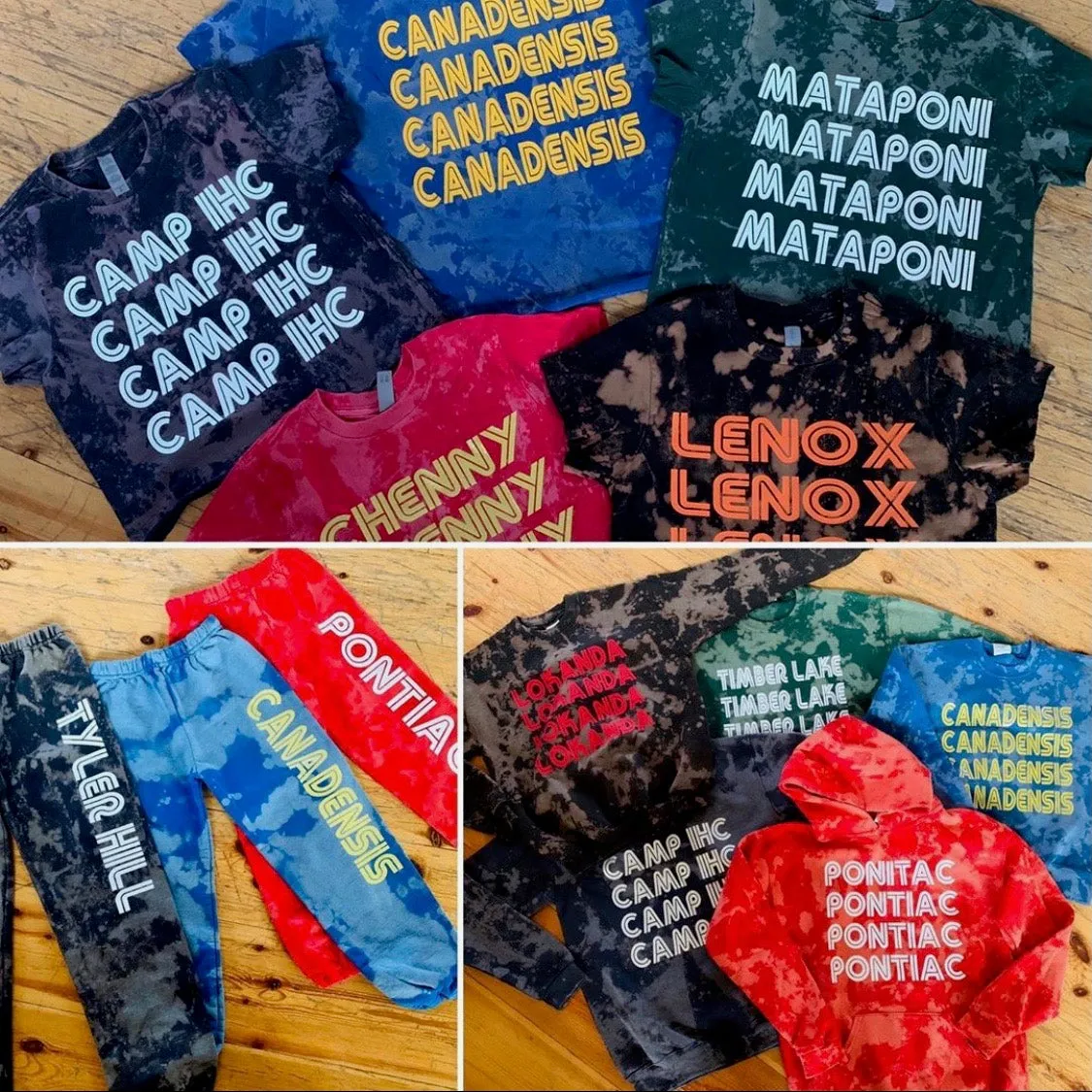 Camp Retro Bleached Out Sweatpants