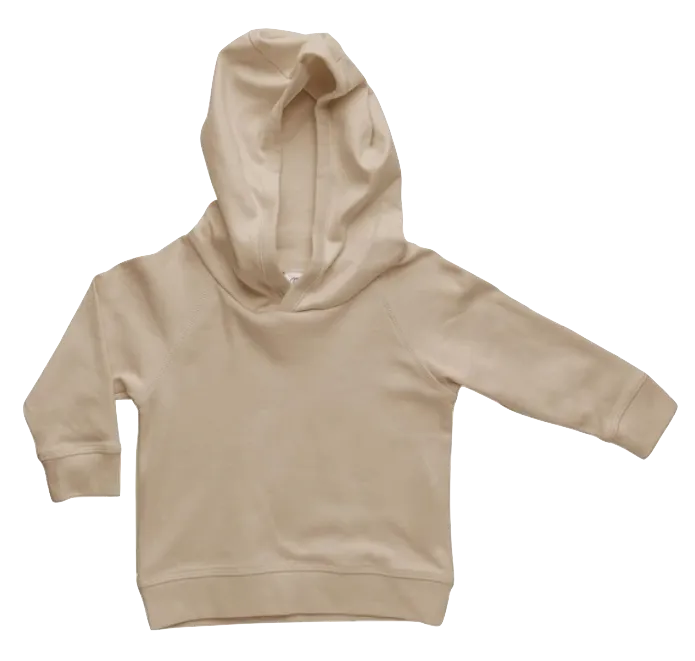Colored Organics - Madison Hooded Pullover in Clay (Size 12-18mo)
