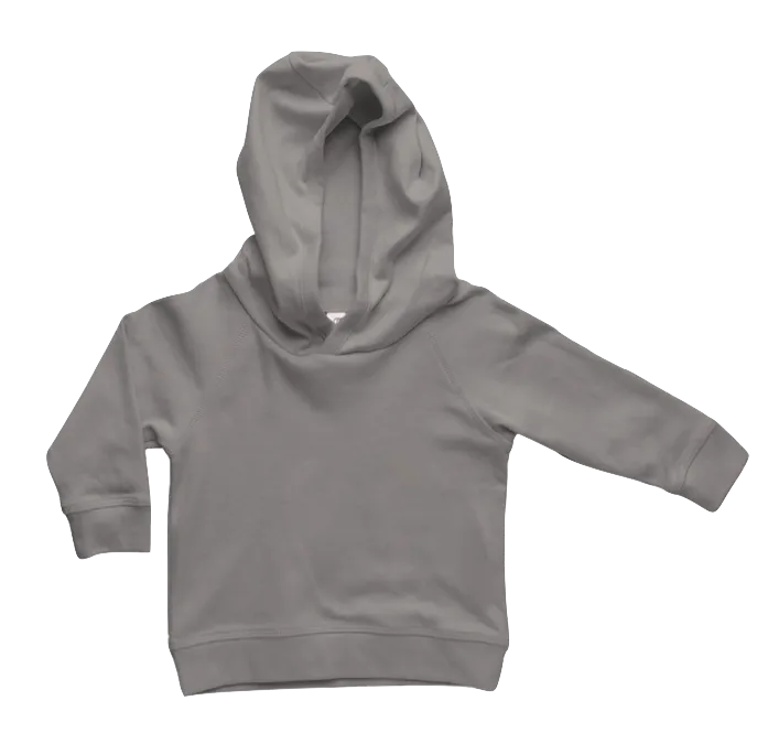 Colored Organics - Madison Hooded Pullover in Pewter