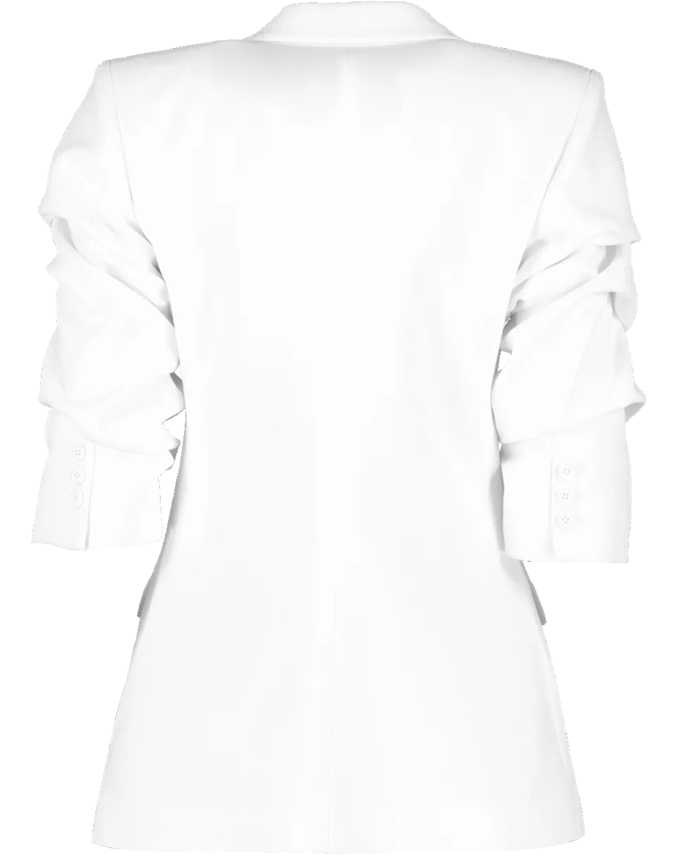 Crushed Sleeve Blazer