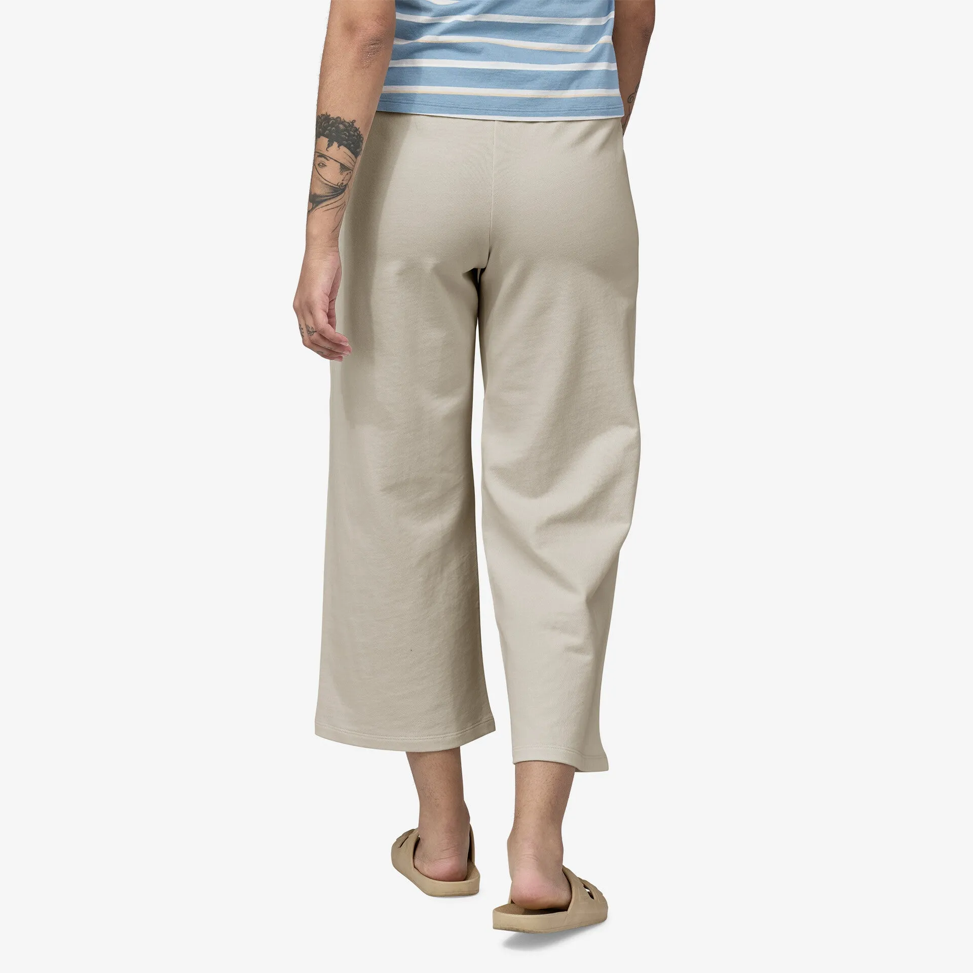 Essential Patagonia Women's Regenerative Certified Organic Cotton Pants ,  white