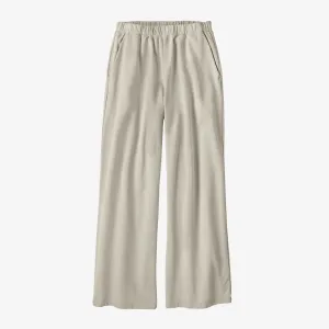 Essential Patagonia Women's Regenerative Certified Organic Cotton Pants ,  white
