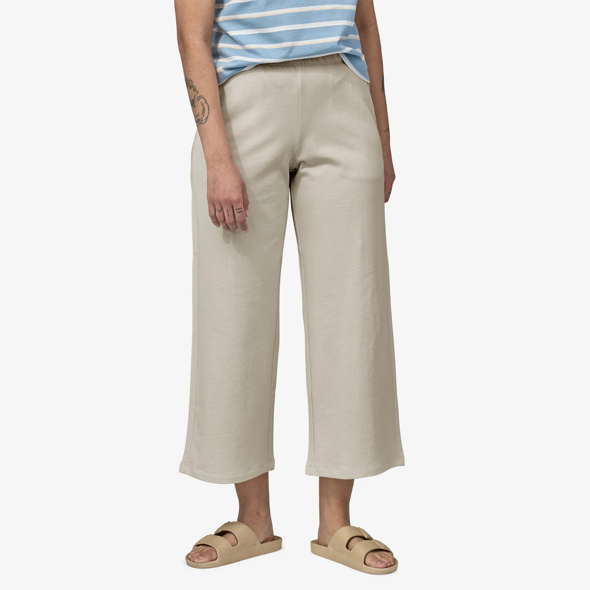 Essential Patagonia Women's Regenerative Certified Organic Cotton Pants ,  white