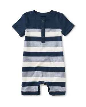 Henley Baby Romper