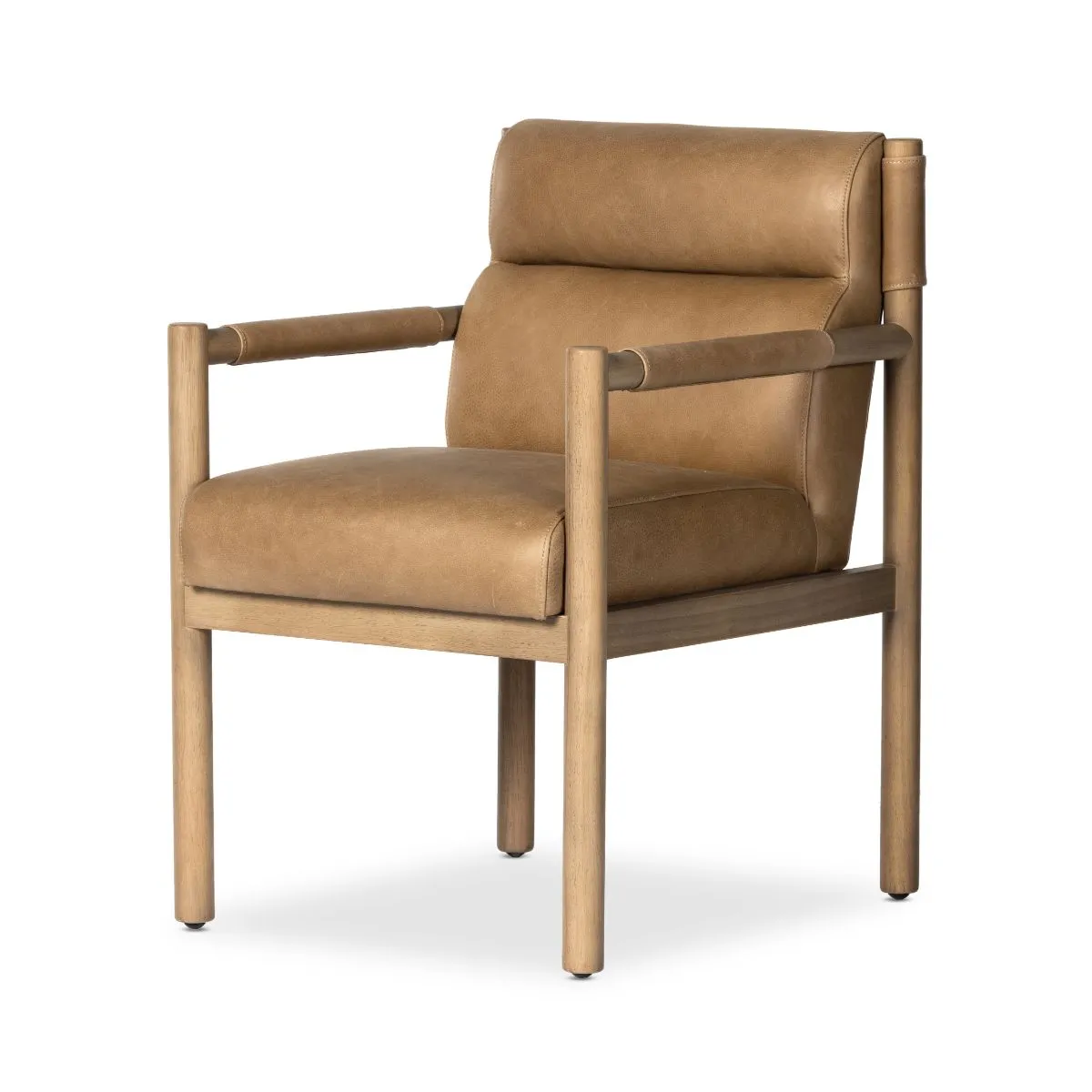Hutton Dining Armchair, Palermo Drift Leather