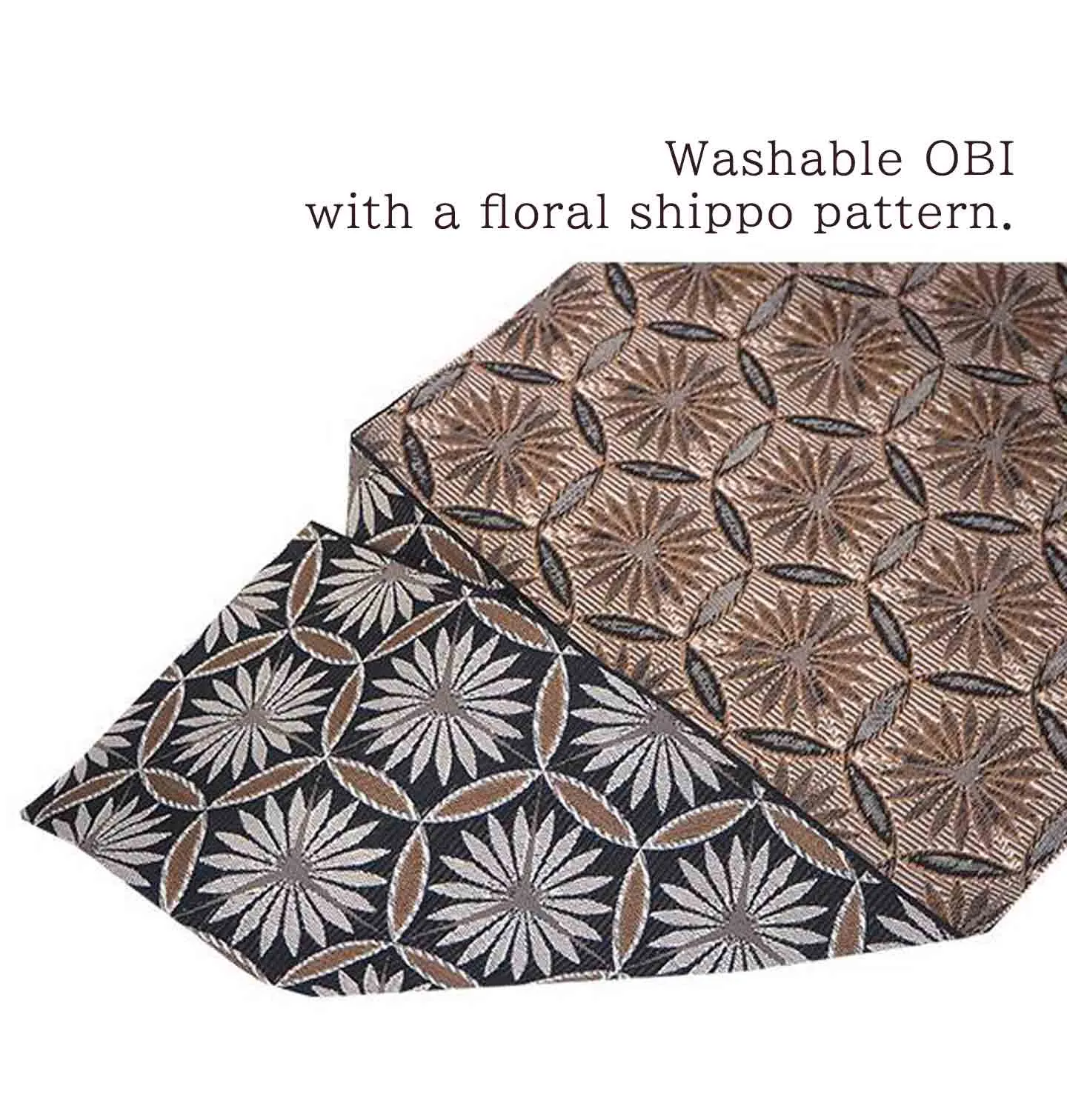 Kimono 4 Piece Coordinate Set / Kimono, Obi, Obi-age, Obi-jime / tailored M Size/pink a fine lattice pattern