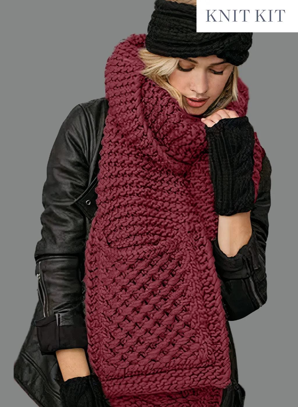 Knit Kit: The New Yorker - Advanced Beginner Level