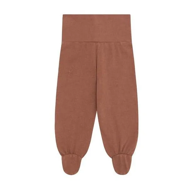 Organic Cotton Leggings With Feet