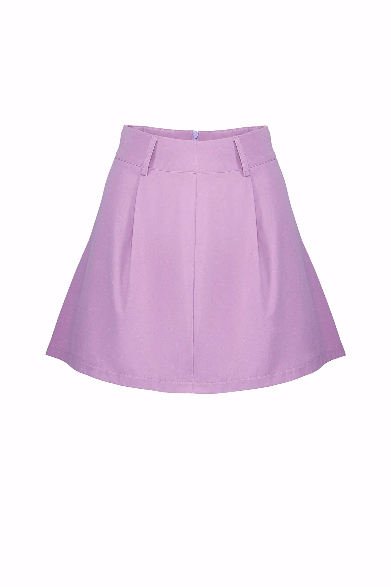 PLEATED MINI SKIRT