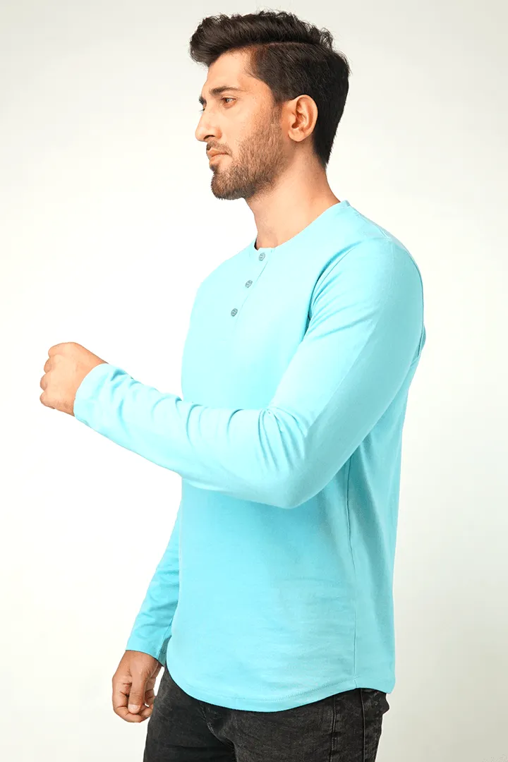 Pring Full Sleeve Henley T-Shirt