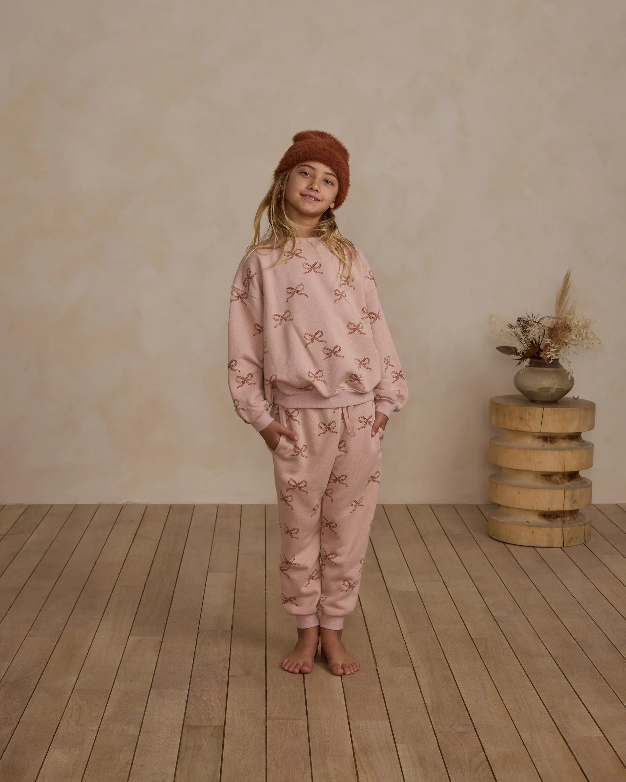 Rylee   Cru Jogger Sweatpant - Bows