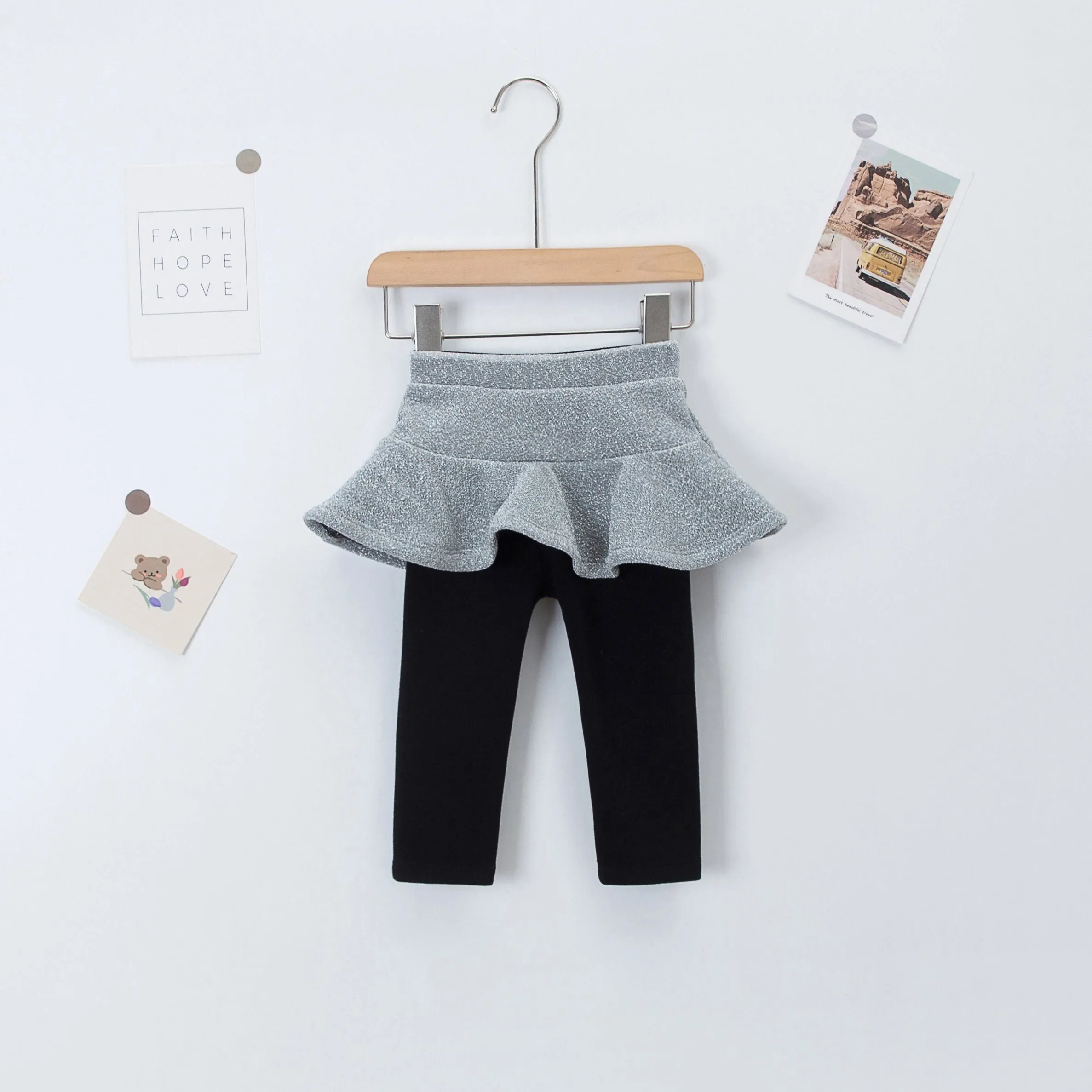 Sabrina Plush Skirt Leggings