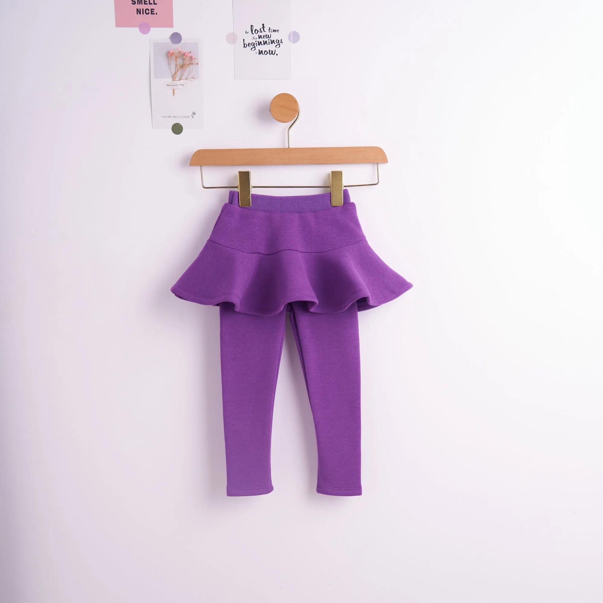 Sabrina Plush Skirt Leggings