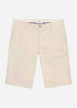Signature chino short - putty Signature chino short - putty