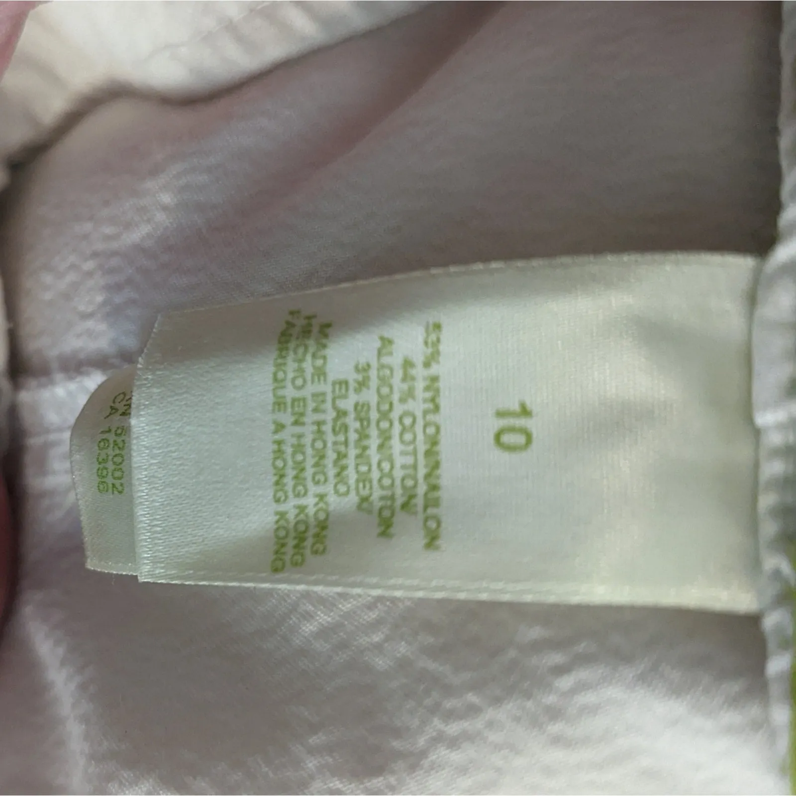 Sigrid Olsen Impressionist White Cropped Pants 10/31