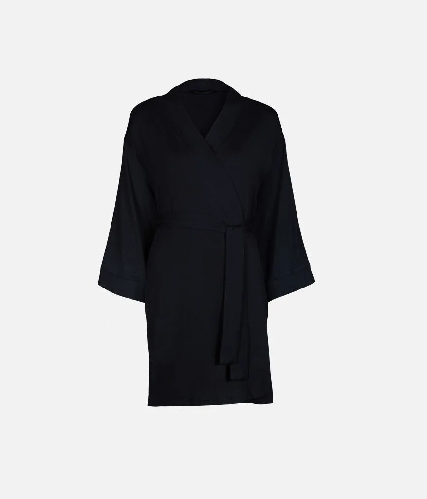 The All-Day Robe: Jet Black