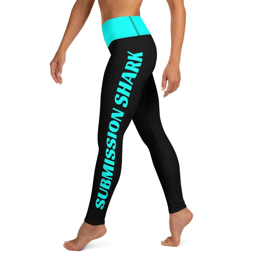 Turquoise Athletic ~ High-Waist Leggings
