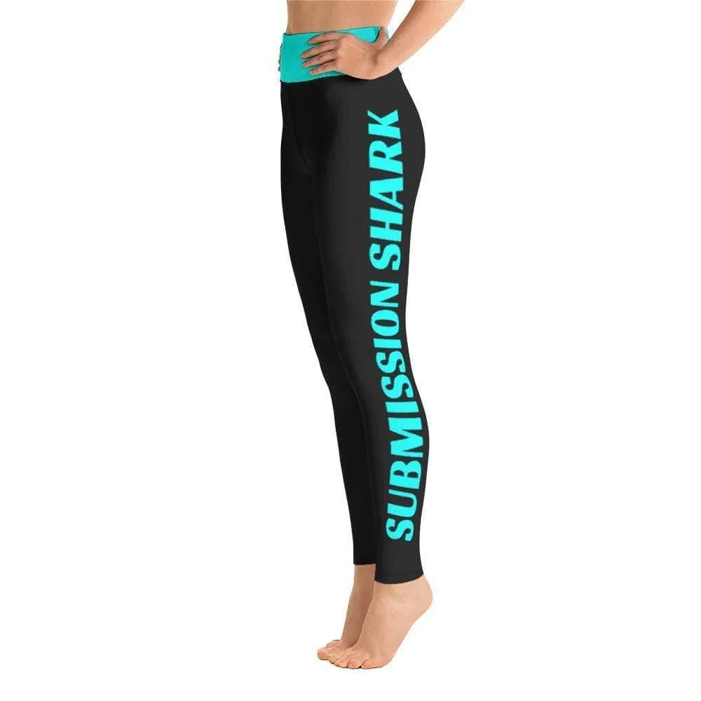 Turquoise Athletic ~ High-Waist Leggings