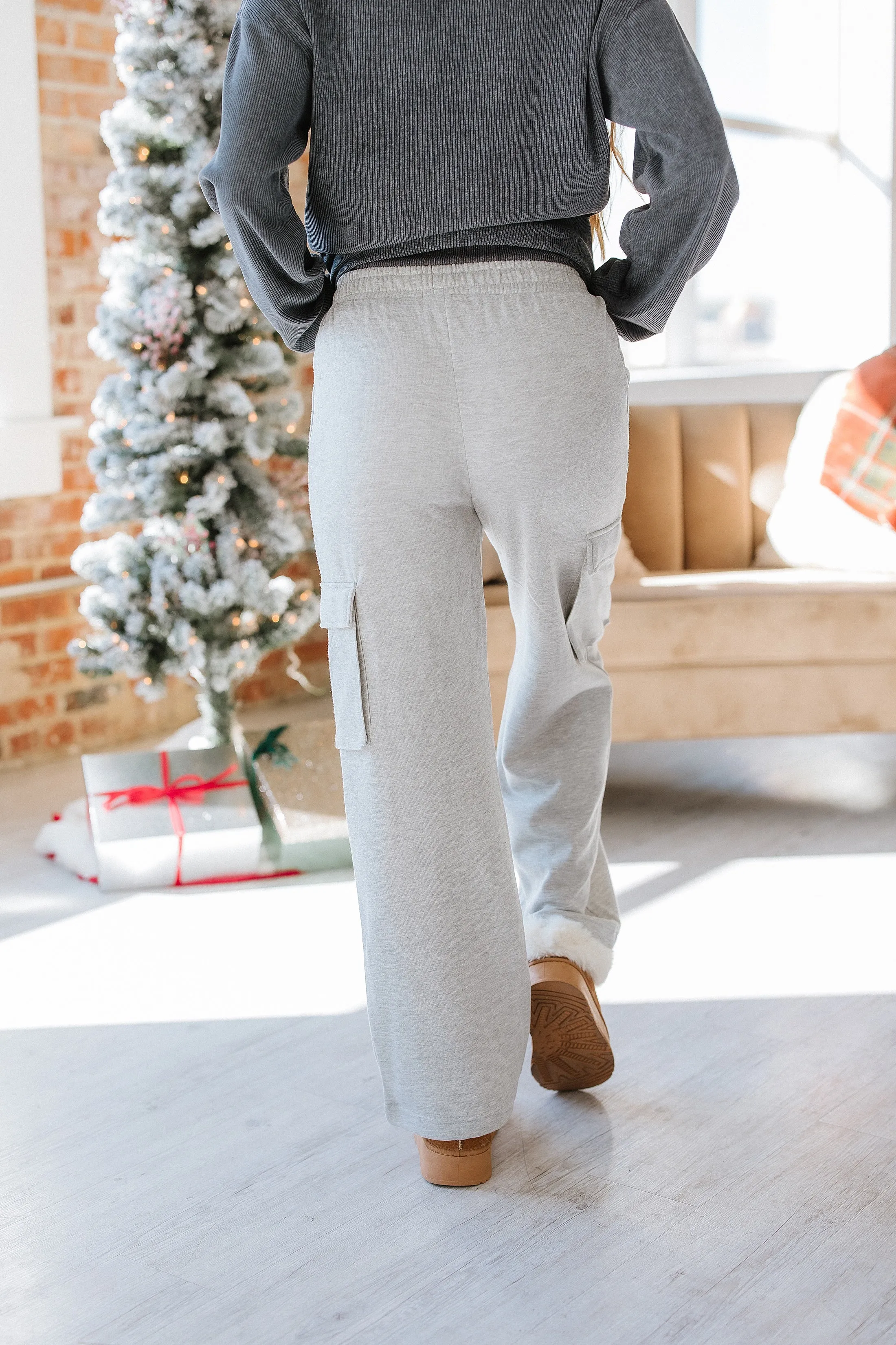 Tylee French Terry Cargo Sweatpants