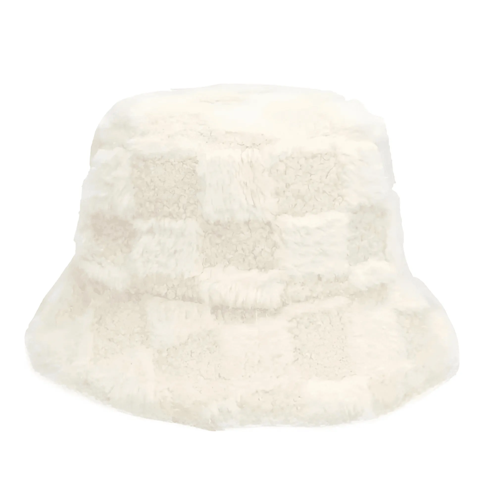 Warm Faux Fur Bucket Hats Women Men Fluffy Thick Faux Rabbit Hair Hats