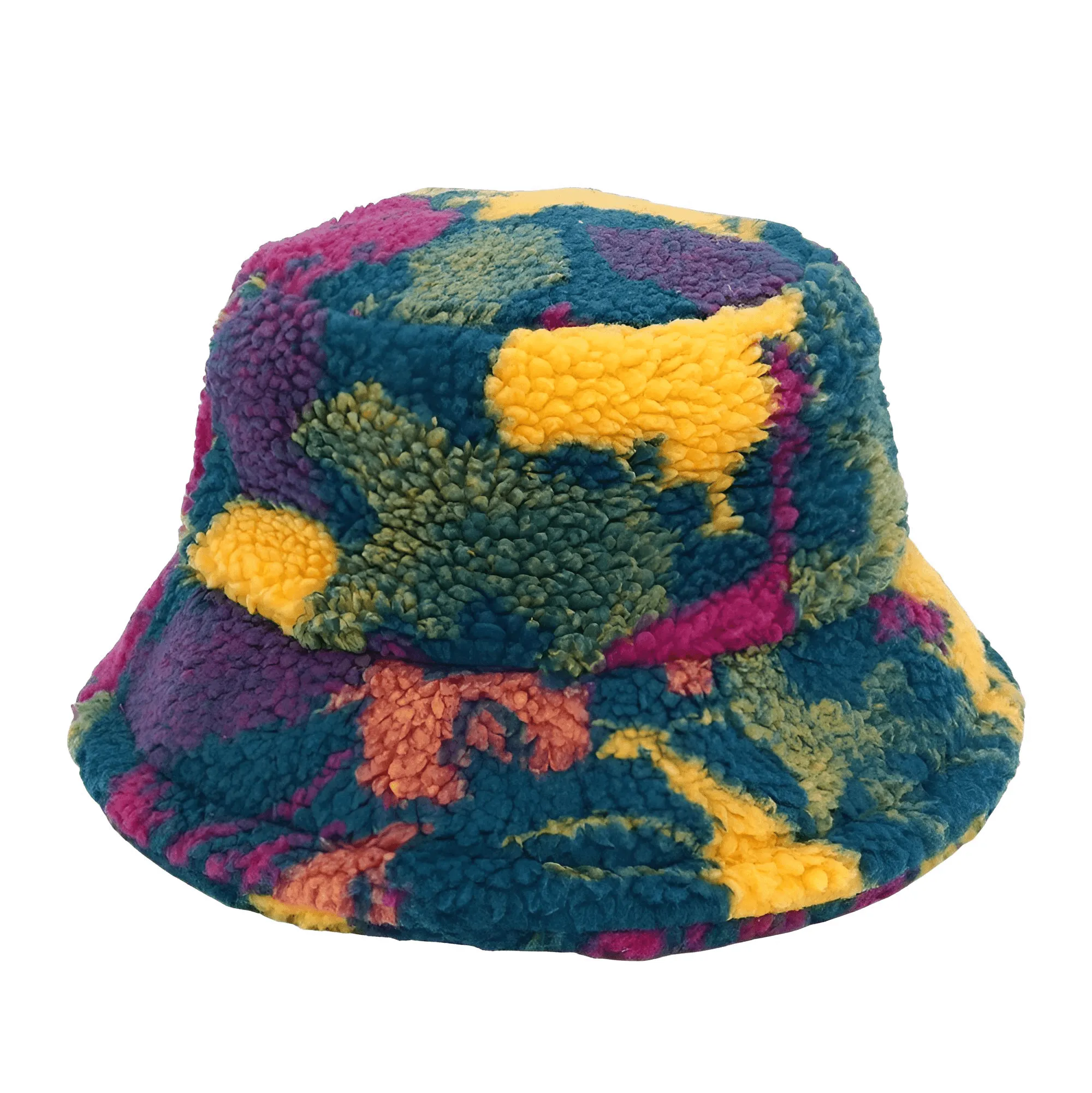 Warm Faux Fur Bucket Hats Women Men Fluffy Thick Faux Rabbit Hair Hats
