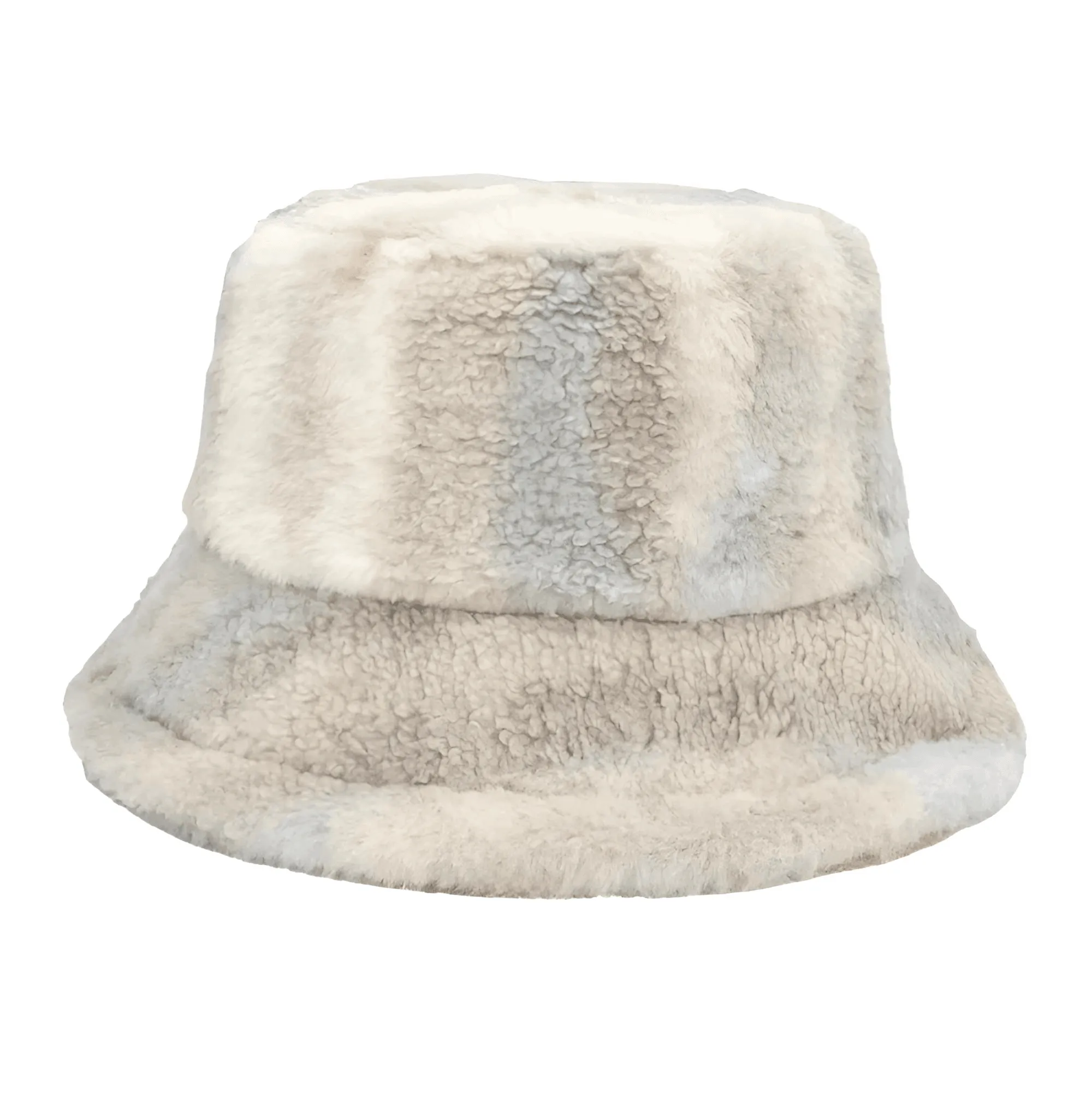 Warm Faux Fur Bucket Hats Women Men Fluffy Thick Faux Rabbit Hair Hats