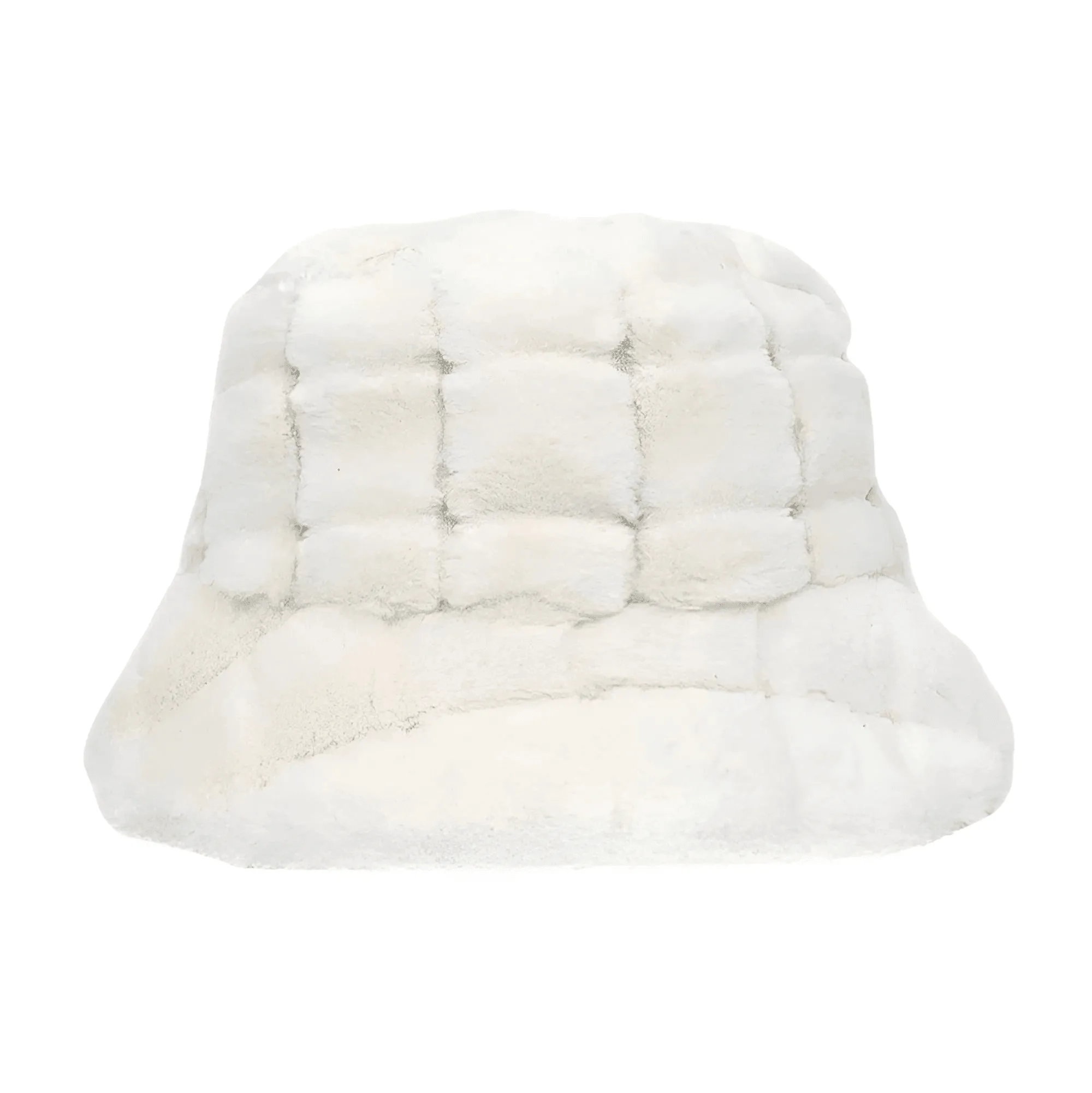 Warm Faux Fur Bucket Hats Women Men Fluffy Thick Faux Rabbit Hair Hats
