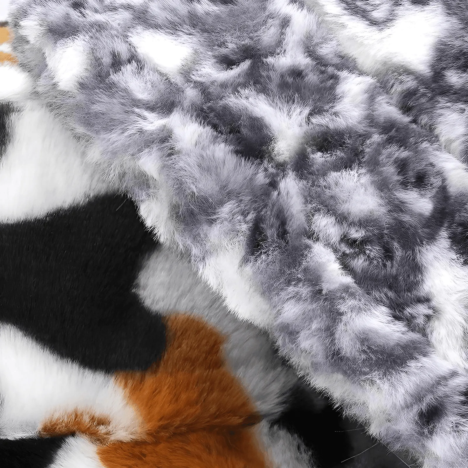 Warm Faux Fur Bucket Hats Women Men Fluffy Thick Faux Rabbit Hair Hats