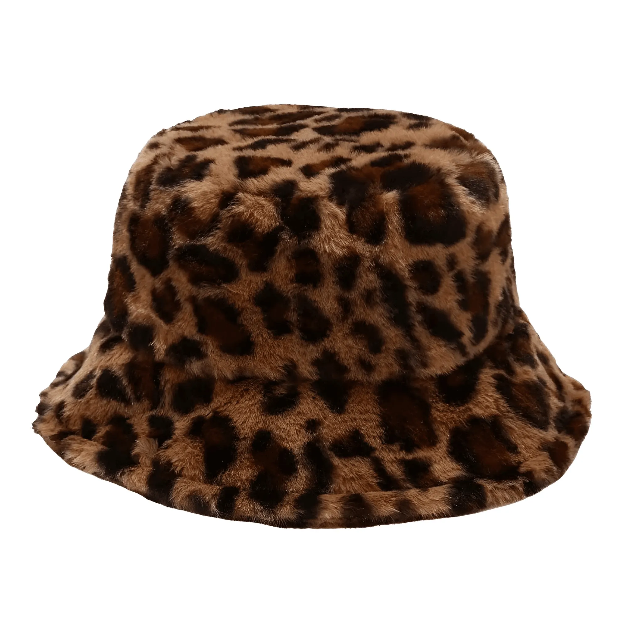 Warm Faux Fur Bucket Hats Women Men Fluffy Thick Faux Rabbit Hair Hats
