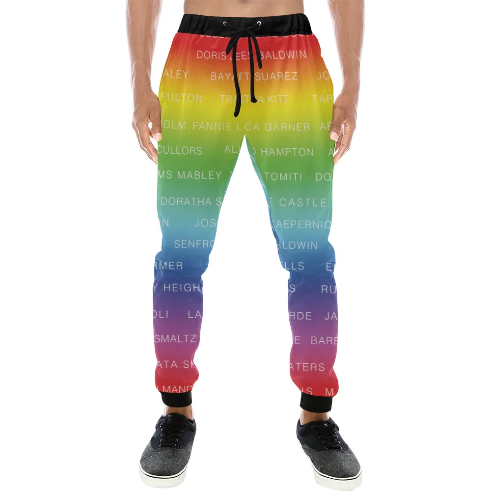 WHITE ACTIVIST JOGGERS