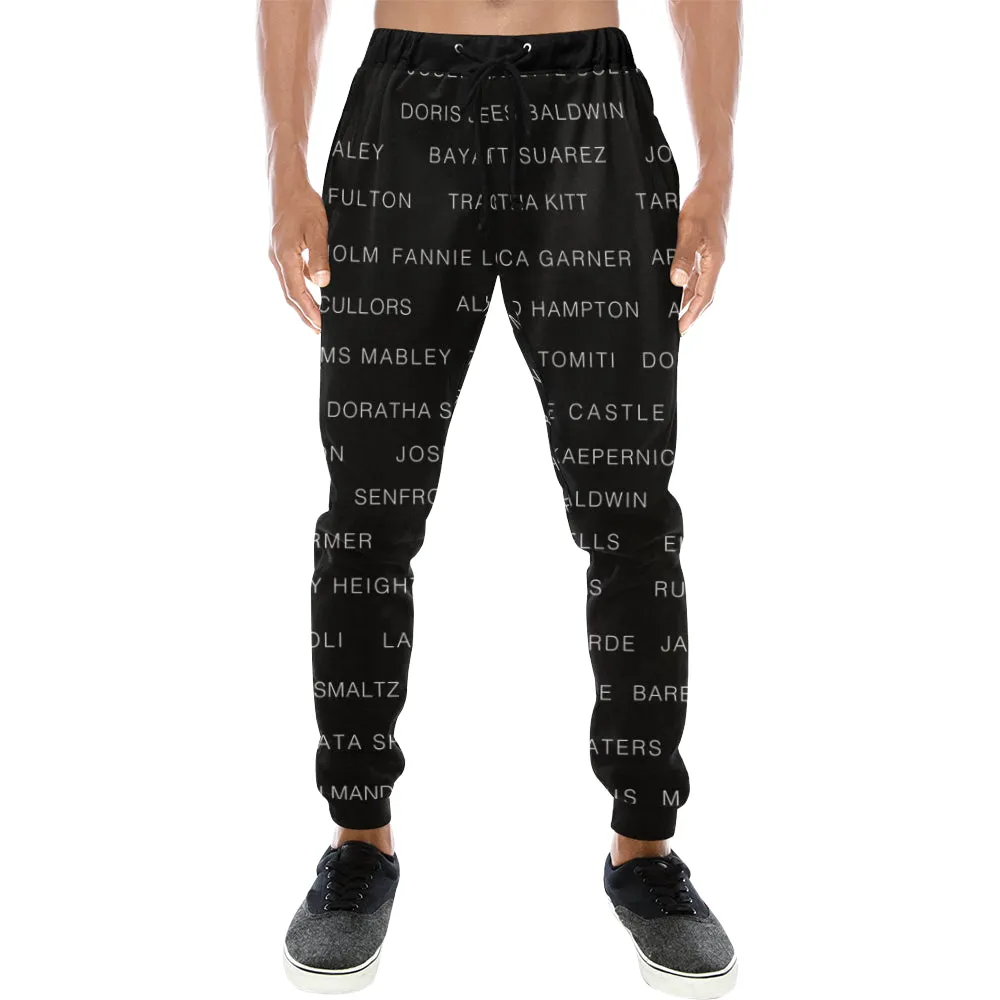 WHITE ACTIVIST JOGGERS