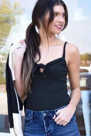 Z SUPPLY MAYA BODYSUIT- BLACK Z SUPPLY MAYA BODYSUIT- BLACK